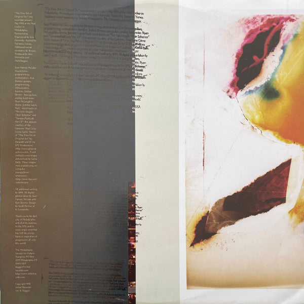 Ink And Dagger* : The Fine Art Of Original Sin (LP, Album)