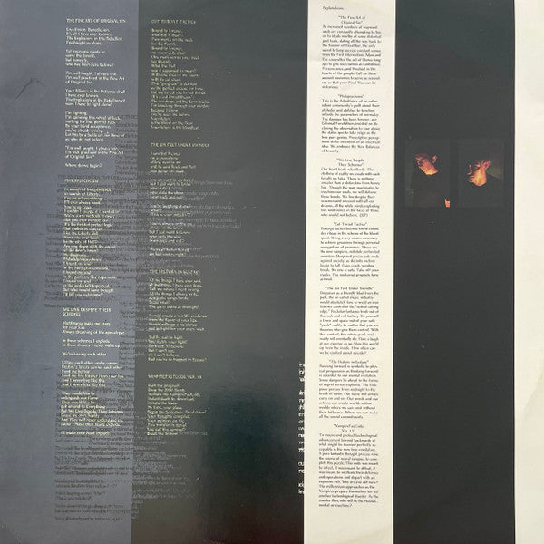 Ink And Dagger* : The Fine Art Of Original Sin (LP, Album)