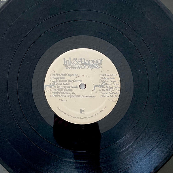 Ink And Dagger* : The Fine Art Of Original Sin (LP, Album)
