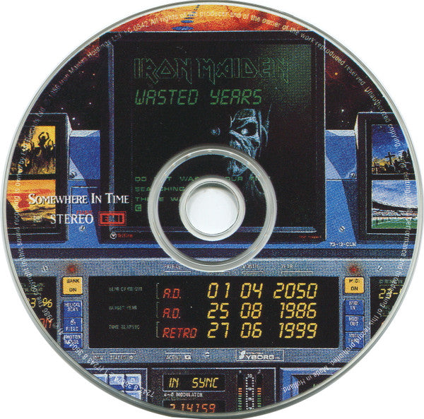 Iron Maiden : Somewhere In Time (CD, Album, RE + CD, Comp + Ltd)
