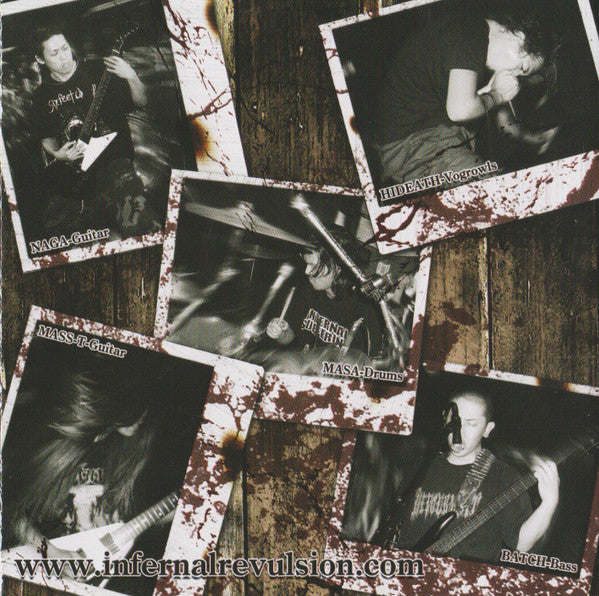 Infernal Revulsion : Devastate Under Hallucination (CD, Album)