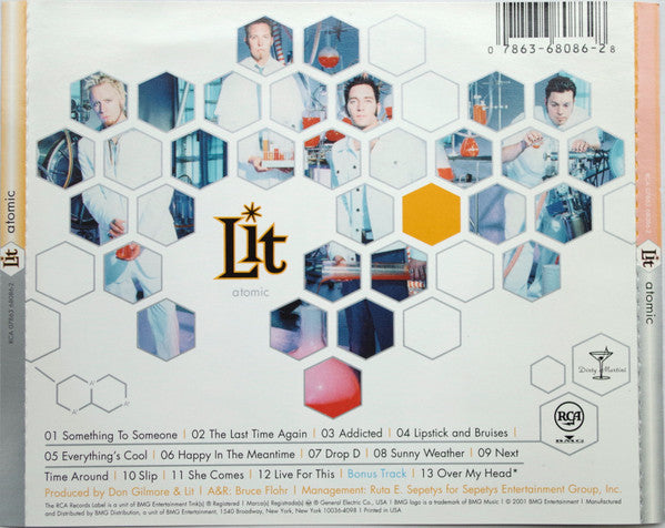 Lit : Atomic (CD, Album)