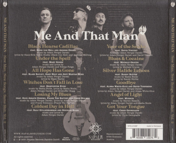 Me And That Man : New Man, New Songs, Same Shit. Vol.2 (CD, Album, Dig)