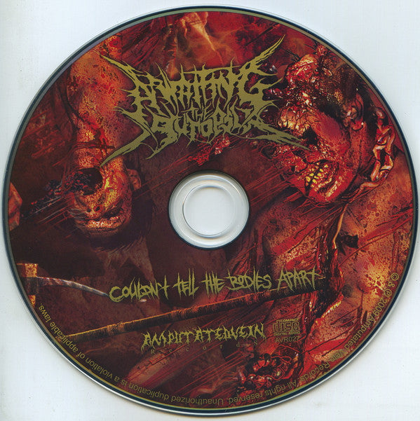 Awaiting The Autopsy : Couldn't Tell The Bodies Apart (CD, Album)