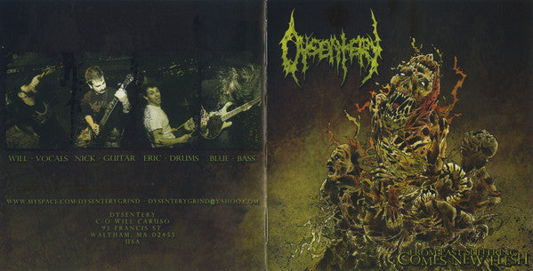 Dysentery : From Past Suffering Comes New Flesh (CD, Album)