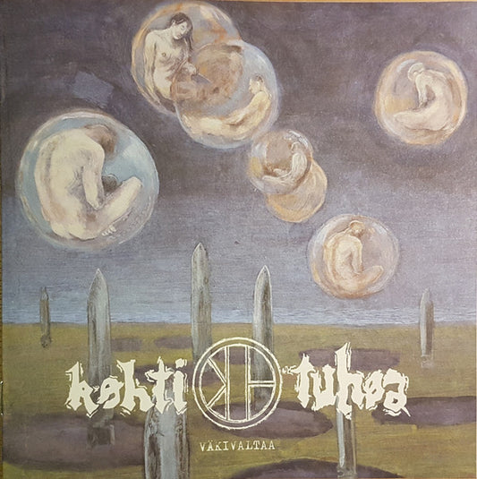 Kohti Tuhoa : Väkivaltaa (7", EP, Ltd, Blu)