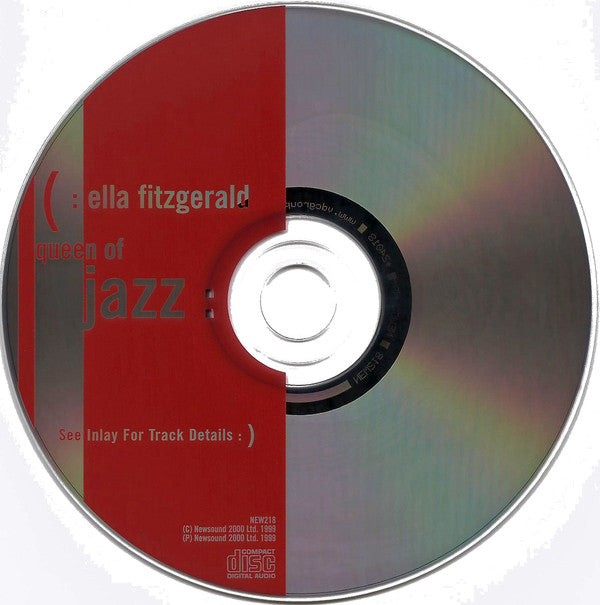 Ella Fitzgerald : Queen of Jazz  (CD, Comp)