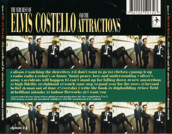 Elvis Costello And The Attractions* : The Very Best Of Elvis Costello And The Attractions (CD, Comp, Son)