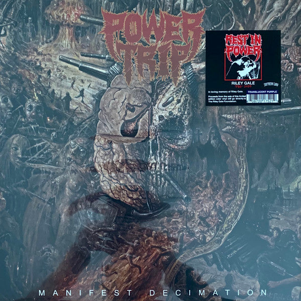 Power Trip (3) : Manifest Decimation (LP, Album, Ltd, RE, Pur)