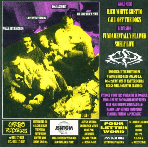 Four Letter Word : Words That Burn (7", EP)