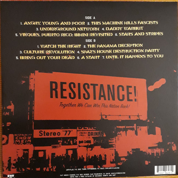 Anti-Flag : Underground Network (LP, Album)