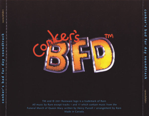 Rare (2) : Conker's Bad Fur Day Soundtrack (CD)