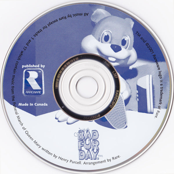 Rare (2) : Conker's Bad Fur Day Soundtrack (CD)