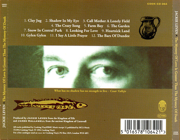 Jackie Leven : The Mystery Of Love Is Greater Than The Mystery Of Death (CD, Album, RP)