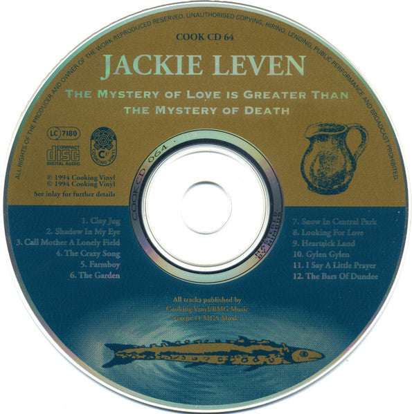 Jackie Leven : The Mystery Of Love Is Greater Than The Mystery Of Death (CD, Album, RP)
