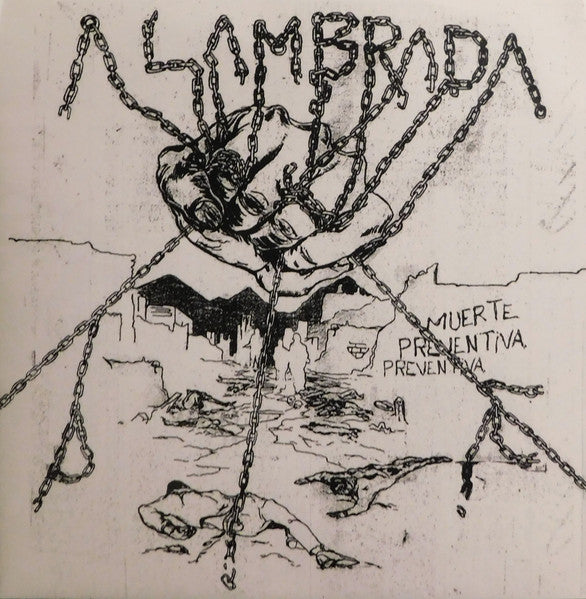 Alambrada (2) : Muerte Preventiva  (7", EP, Ltd, Red)