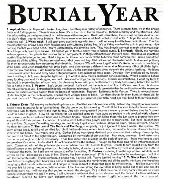 Burial Year : Pestilence (LP, Album, W/Lbl)