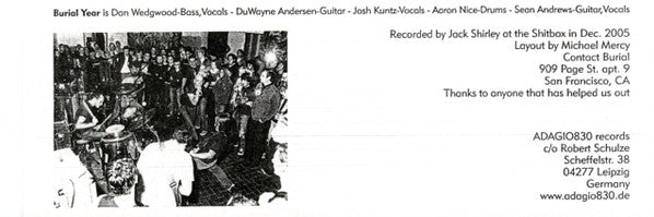 Burial Year : Pestilence (LP, Album, W/Lbl)