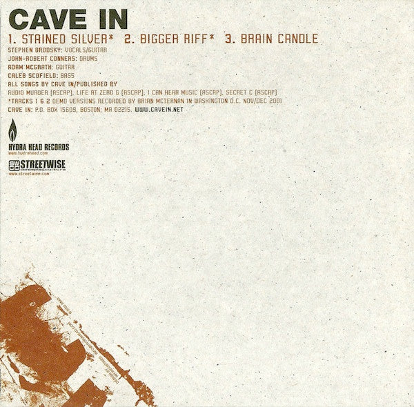 Cave In : Cave In (CD, EP, Car)