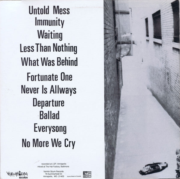 The Hated : What Was Behind (LP)
