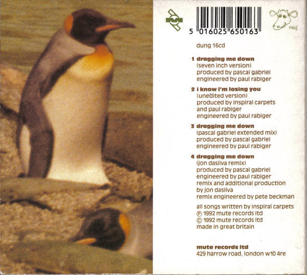 Inspiral Carpets : Dragging Me Down (CD, Single, Dig)