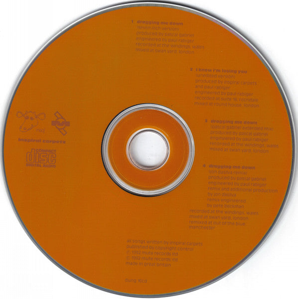 Inspiral Carpets : Dragging Me Down (CD, Single, Dig)