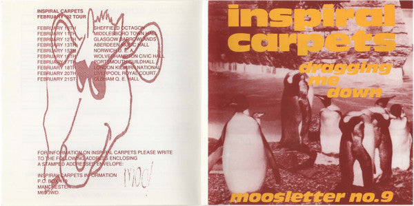 Inspiral Carpets : Dragging Me Down (CD, Single, Dig)