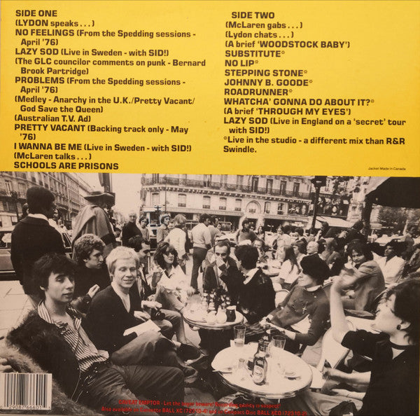 Sex Pistols : Pirates Of Destiny (LP, Comp, Whi)