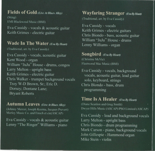 Eva Cassidy : Songbird (CD, Comp)