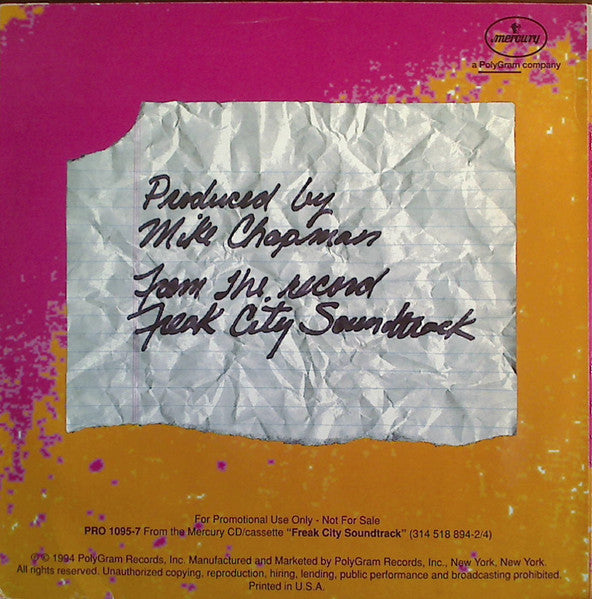 Material Issue : Kim The Waitress (7", Single, Promo, Cle)
