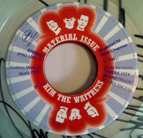 Material Issue : Kim The Waitress (7", Single, Promo, Cle)