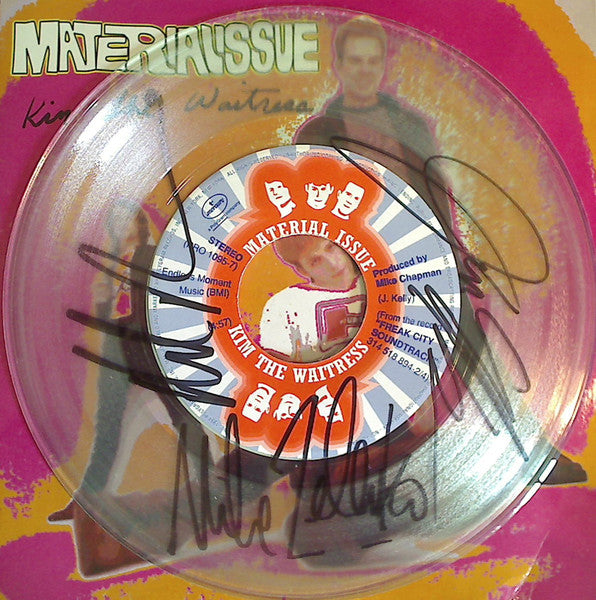 Material Issue : Kim The Waitress (7", Single, Promo, Cle)