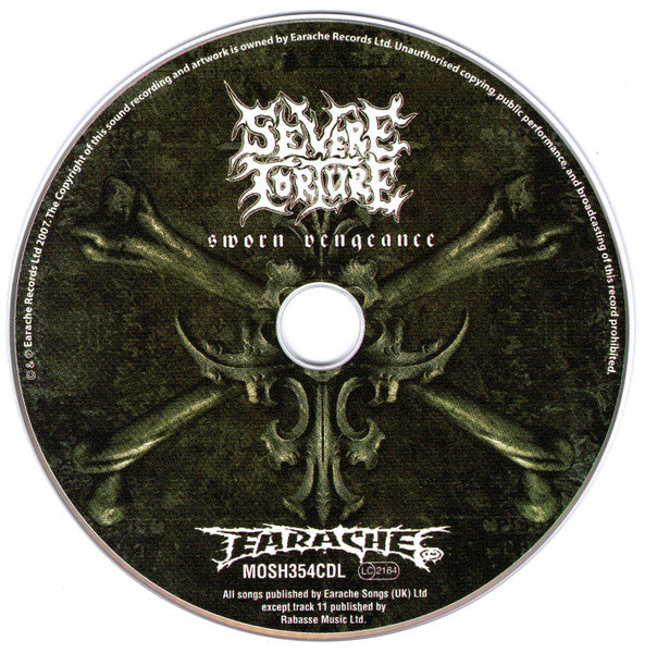 Severe Torture : Sworn Vengeance (CD, Album, Ltd)
