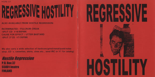 Various : Regressive Hostility (CD, Comp)