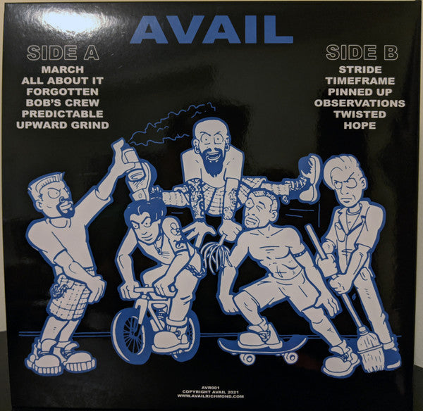 AVAIL : Satiate (LP, Album, Ltd, RE, Red)