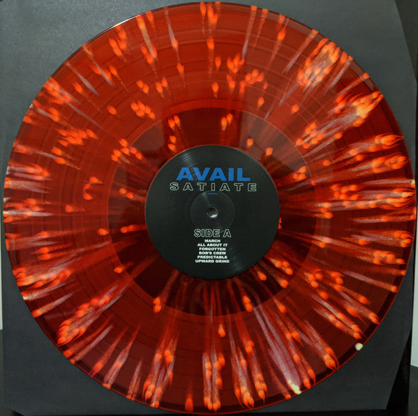 AVAIL : Satiate (LP, Album, Ltd, RE, Red)