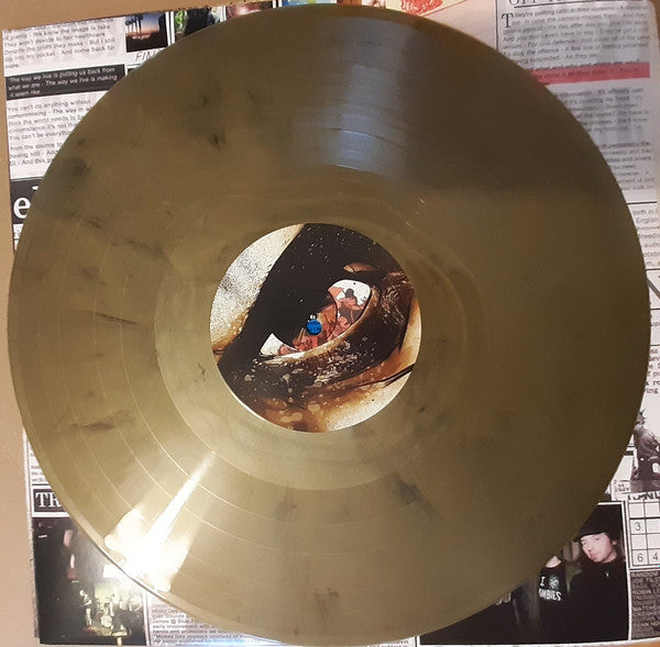 Random Hand : Seething Is Believing (LP, Album, Ltd, RE, Gol)