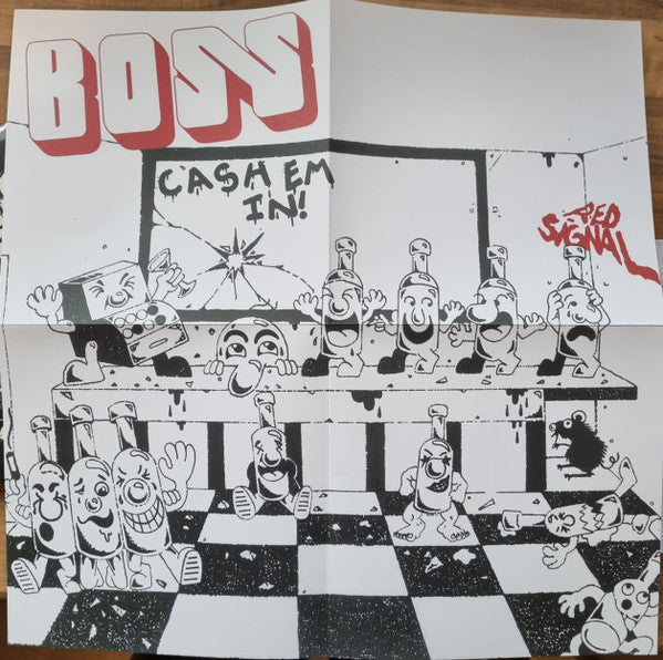 Boss (41) : Cash 'em In (7", Single, Whi)