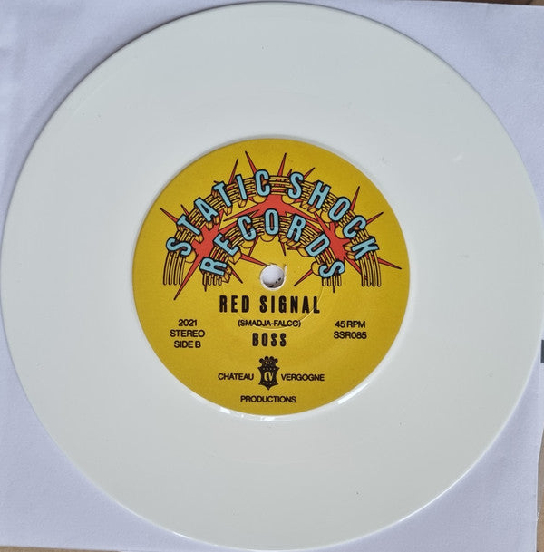Boss (41) : Cash 'em In (7", Single, Whi)