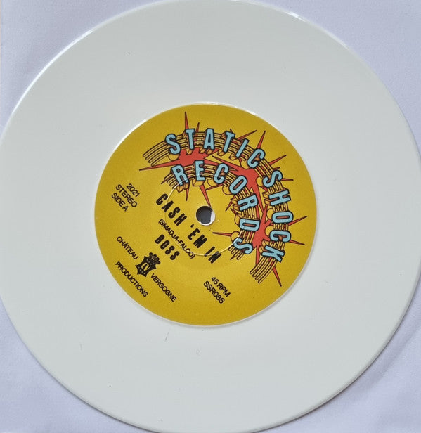 Boss (41) : Cash 'em In (7", Single, Whi)