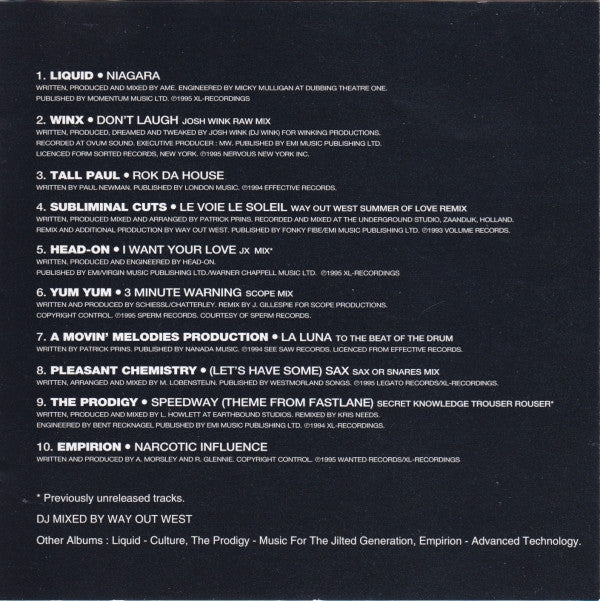 Various : XL-Recordings: The 5th Chapter - The Heavyweight Selection (CD, Mixed)