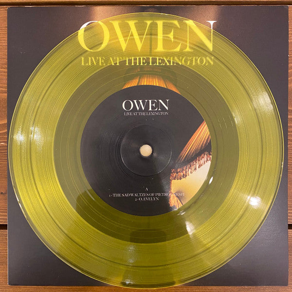 Owen (4) : Live At The Lexington (7", Yel)