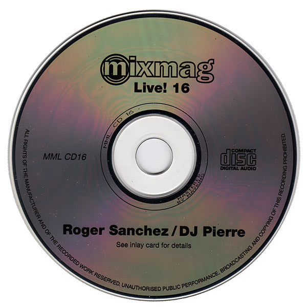 Roger Sanchez / DJ Pierre : Mixmag Classics (CD, Mixed, RE)