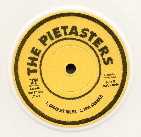 The Pietasters : Out All Night (7", Whi)