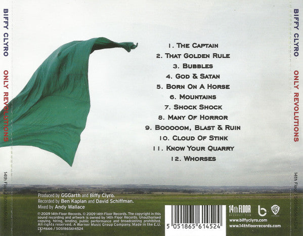 Biffy Clyro : Only Revolutions (CD, Album)