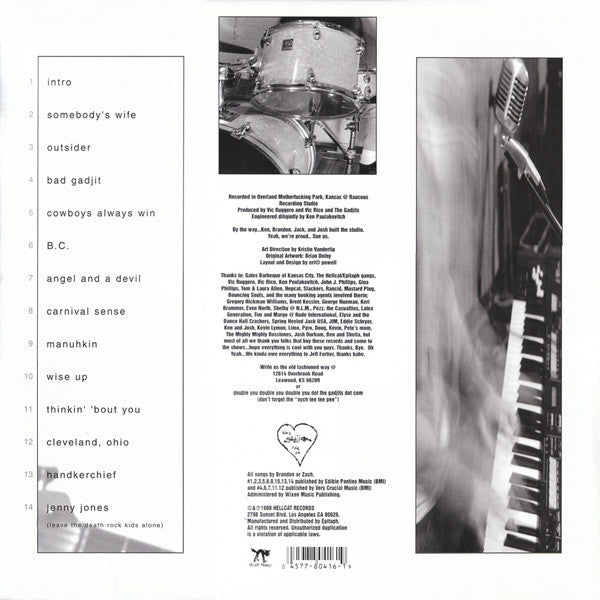 The Gadjits : Wish We Never Met (LP, Album)