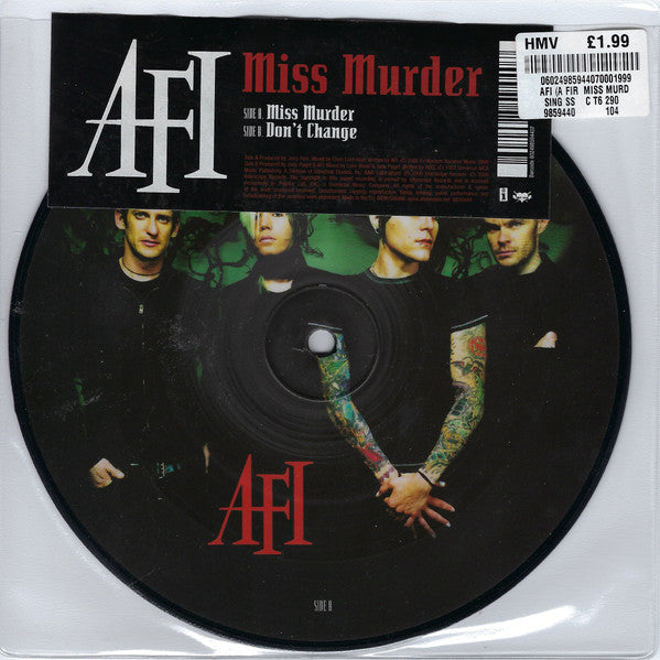 AFI : Miss Murder (7", Single, Pic)