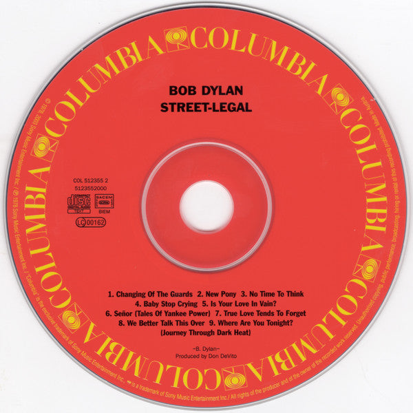 Bob Dylan : Street-Legal (CD, Album, RE, RM)