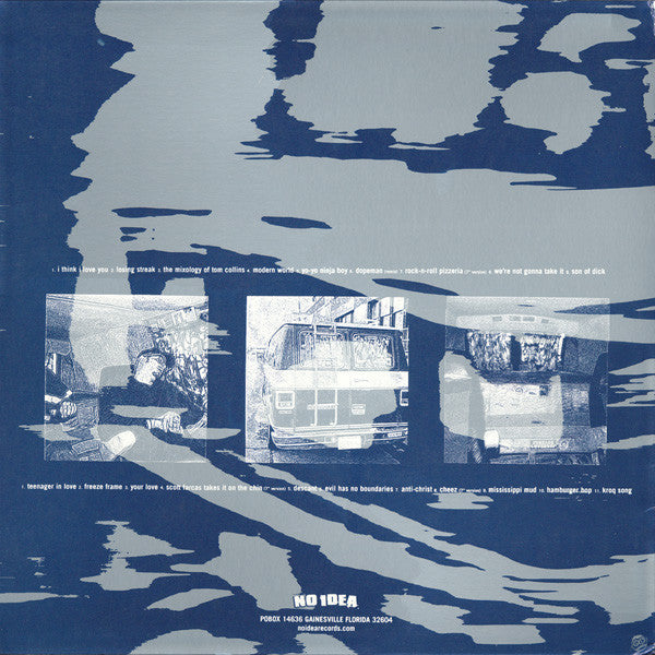 Less Than Jake : Goodbye Blue & White (LP, Comp, RP, Whi)