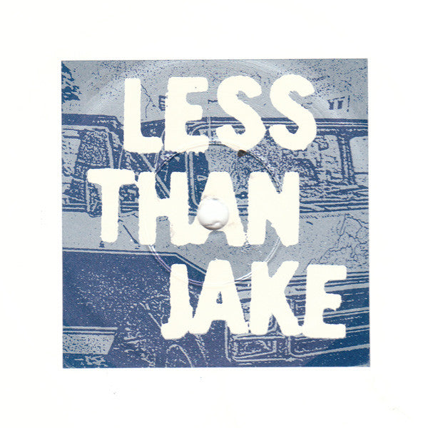 Less Than Jake : Goodbye Blue & White (LP, Comp, RP, Whi)